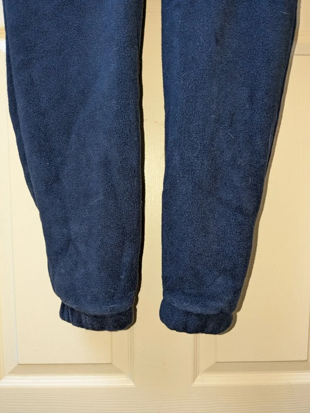 Onepiece Norway Navy Blue Fleece Jumpsuit Medium Sherpa Collar Mens Lounge Zip - Picture 4 of 16